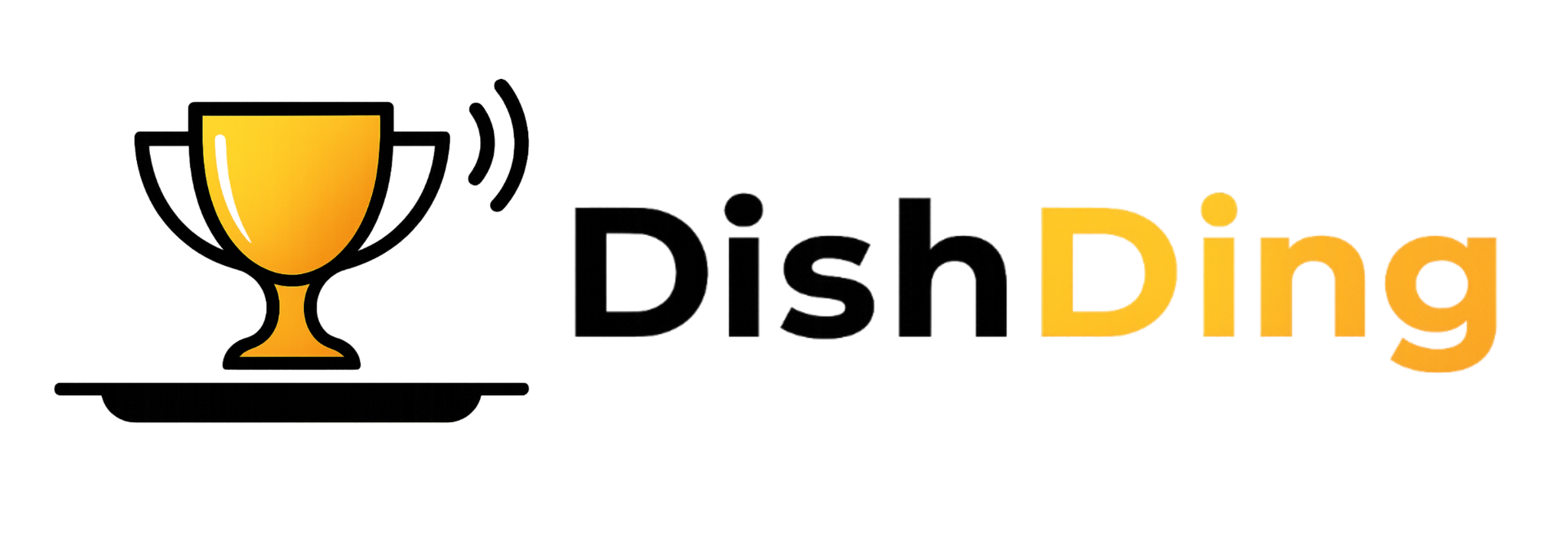 DishDing horizontal logo